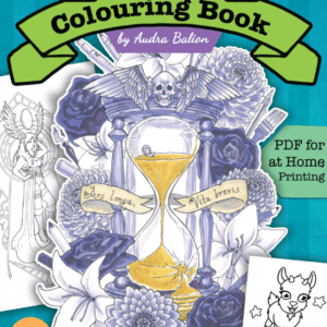 The fantastical coloring book